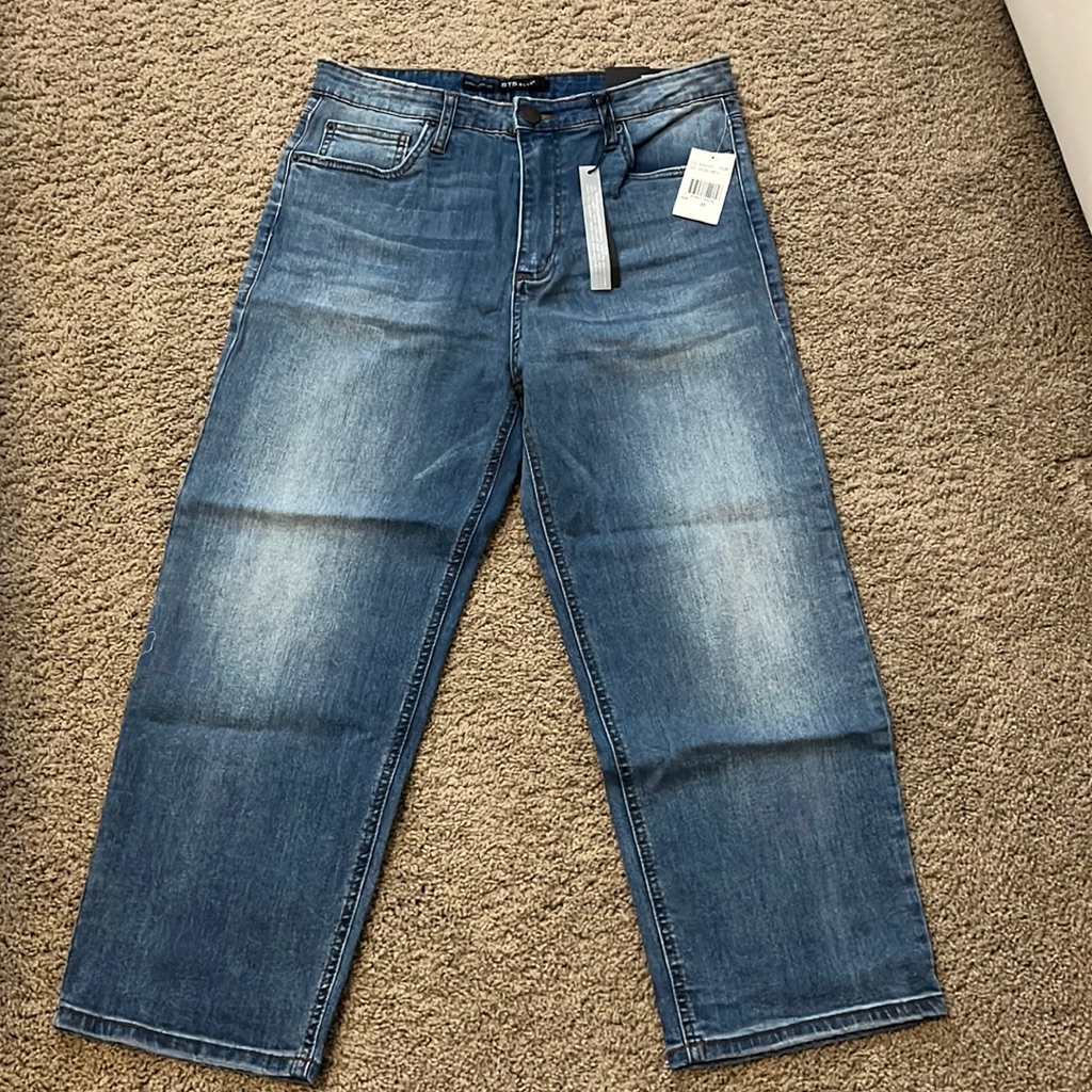Brand New Sts Denim High Rise Wide Leg Jean